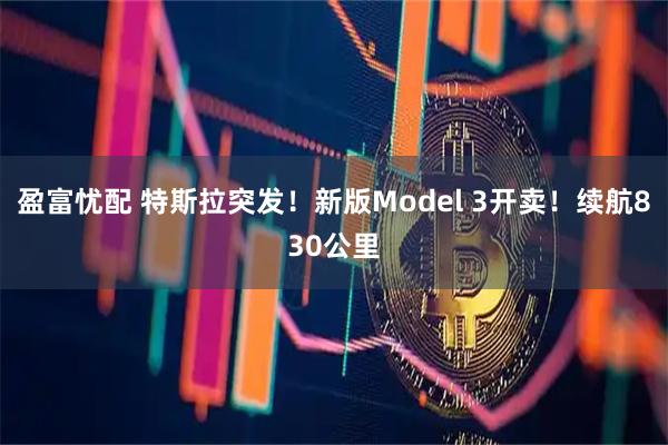 盈富忧配 特斯拉突发！新版Model 3开卖！续航830公里