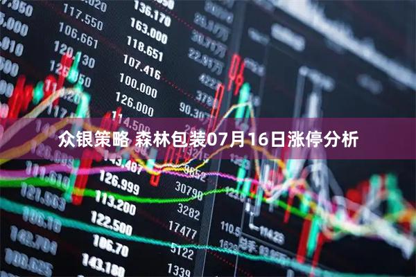 众银策略 森林包装07月16日涨停分析