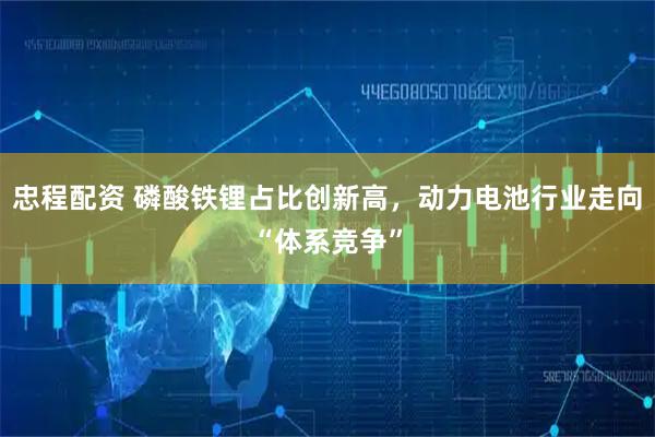 忠程配资 磷酸铁锂占比创新高，动力电池行业走向“体系竞争”